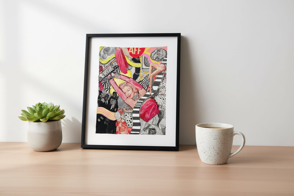 Marilyn down the rabbit hole 5x7