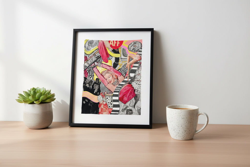 Marilyn down the rabbit hole 5x7